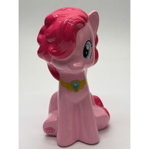 My Little Pony Pinkie Pie Ceramic Piggy Bank Hasbro Starpoint 2015 Pink Money